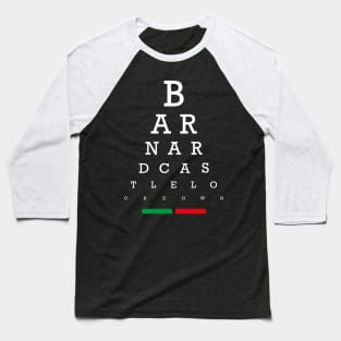 Barnard Castle Eye Test - Anti-Tory Funny Baseball T-Shirt